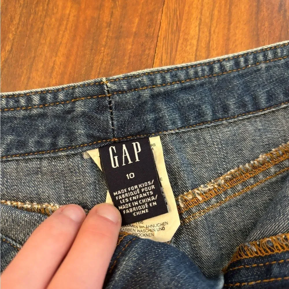 Gap vintage 2002 y2k denim jean skirt